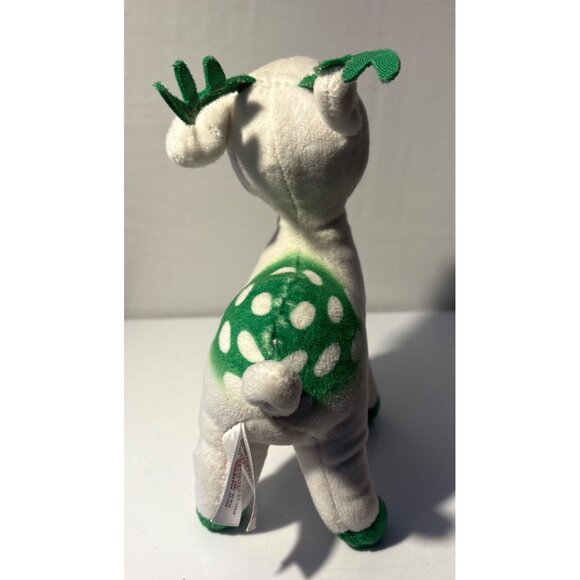 Ty Beanie Boo Peppermint Deer Plush 2017 White & Green 6"  Stuffed Animal - Picture 4 of 6